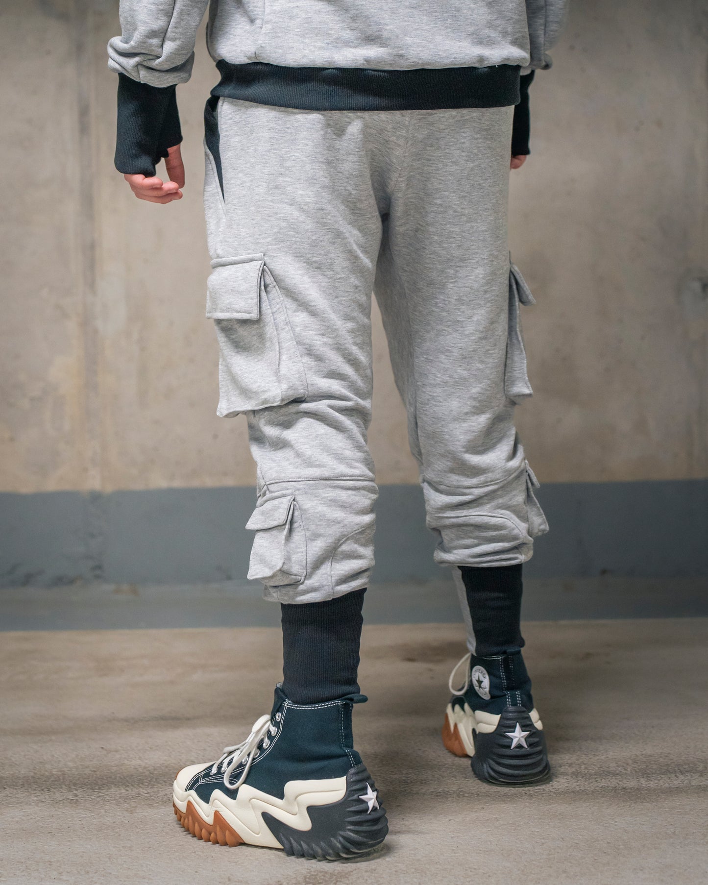 Grey Motion Joggers